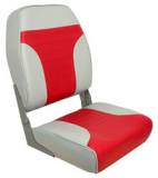 SPRINGFIELD HIGH BACK FOLD DOWN SEAT (GREY/RED)