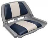 SPRINGFIELD SEAT GRAY/BLUE-WHITE CUSHION