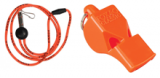 FOX 40 CLASSIC SAFETY WHISTLE W/LANYARD (ORANGE)