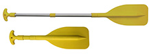 FOX 40 TELESCOPIC PADDLE (YEL)