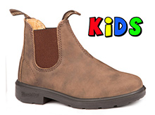 BLUNDSTONE KIDS (RUSTIC BROWN)