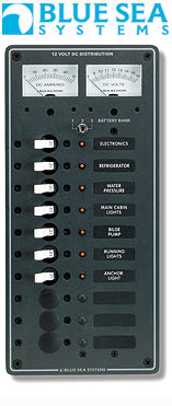 10 CIRCUIT "DC" PANEL