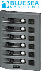 WATERPROOF CIRCUIT BREAKER PANEL - 6 CIRCUIT