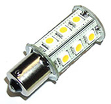 "LED" BULB # LED-BA15S-18-WW