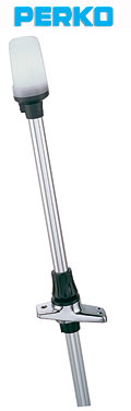 PERKO ALL ROUND WHITE TELESCOPING POLE LIGHT