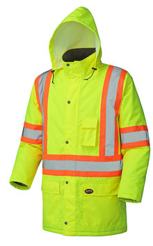 PIONEER QUILTED RAIN JACKET,(YELLOW)