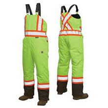 WORK KING INSULATED BIB OVERALL (YELLOW)