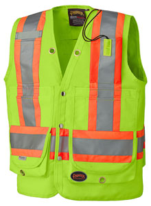 STORM MASTER "SURVEYORS" VEST (YELLOW)