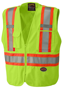 PIONEER CSA ZIPPER VEST (YELLOW)