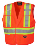 5-POINT SAFETY VEST, (ORANGE)