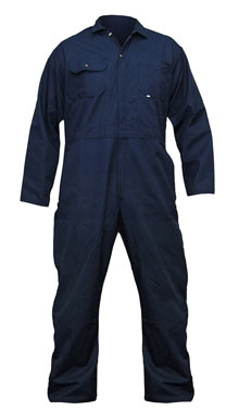 BIG AL COVERALL LEG ZIP NAVY,1345