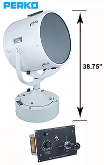 19" REMOTE CONTROL SOLAR-RAY SEARCHLIGHT