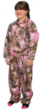 BIG AL GIRLS COVERALL PINK/CAMO