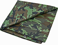 CAMOUFLAGE TARPAULINS