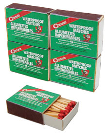 WATERPROOF MATCHES (4 PK.)