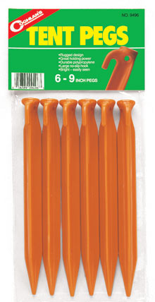 COGHLANS 9" TENT PEGS (6PK)