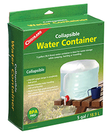COGHLANS COLLAPSIBLE WATER CONTAINER