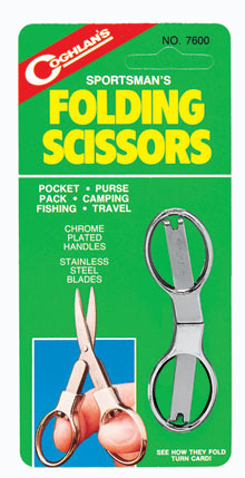 STAINLESS STEEL SPORTSMANS FOLDING SCISSORS