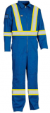 WENAAS COVERALL 4" REFLECTIVE STRIPES, (BLUE)