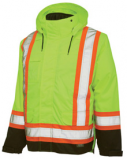 TOUGH DUCK 5 IN 1 INSULATED PARKA-REFLECTIVE (YELLO