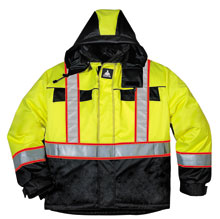 DJUPVIK 4" JACKET,(YELLOW/BLACK)