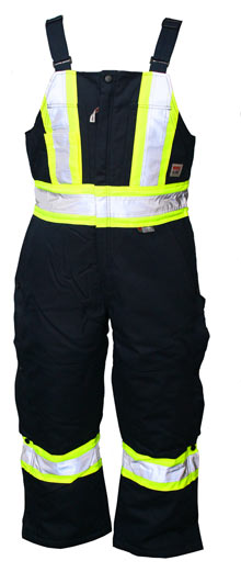 TOUGH DUCK INSULATED DUCK PANT WITH REFLECTIVE(NAVY