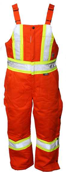 TOUGH DUCK INSULATED DUCK PANT WITH REFLECTIVE,(ORA