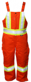 WORK KING INSULATED DUCK PANT WITH REFLECTIVE,(ORA