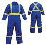 FLAME RESISTANT INSULATED COVERALLS 2" STRIPES