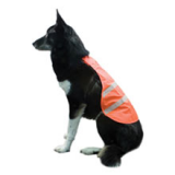 ORANGE DOG VEST WITH REFLECTIVE