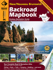 BACKROAD MAPBOOK,NEW BRUNSWICK