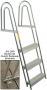 ANODIZED ALUMINUM DOCK/RAFT LADDER - FIXED