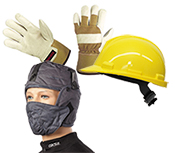 Work Gloves, Headwear & Accessories.