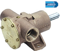 JABSCO 1" FLEXIBLE IMPELLER PUMP & PARTS