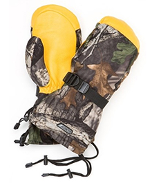 MENS DEERSKIN CAMO MITT