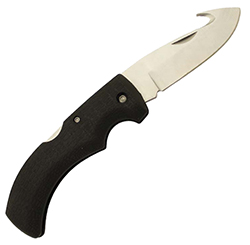 BACKWOODS WK35FG KNIFE, BLACK