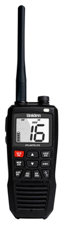 UNIDEN ATLANTIS 275 HANDHELD VHF 6W