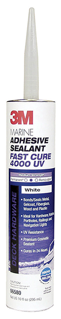 3M #4000 FAST CURE UV SEALANT (WHITE)