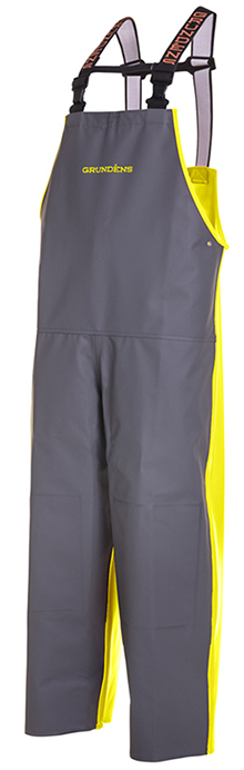 GRUNDENS HAULER BIB PANTS (YELLOW/GREY)