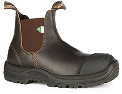 BLUNDSTONE WORK AND SAFETY (STOUT BROWN) #167