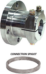 5" SPLIT "STEEL" COUPLINGS