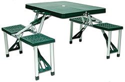 FOLDING PICNIC TABLE & CHAIR SET