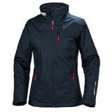 HELLY HANSEN LADIES CREW MID JACKET (NAVY)