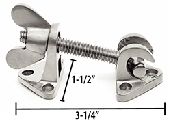 HATCH FASTENER T-BAR (STAINLESS)