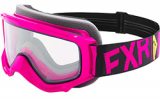 FXR YOUTH THROTTLE GOGGLE (PINK)
