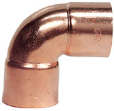 90 DEGREE COPPER ELBOW