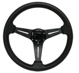 13.5" STEERING WHEEL  #73052-BK