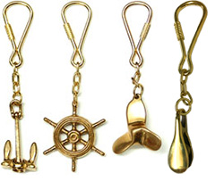 BRASS KEY CHAINS