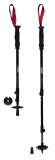 TELESCOPIC RED SKI POLES