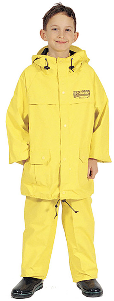 YOUTHS WETSKINS SUIT (YELLOW)